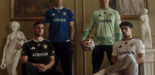 "Qarabağ" yeni formalarını təqdim etdi - VİDEO