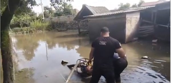 Güclü yağış fəsad törətdi: FHN Zaqatala, Balakən və Ağstafaya cəlb olundu