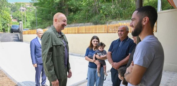 Azərbaycan Prezidenti: Artıq köçkün həyatı keçmişdə qaldı