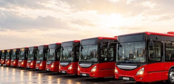 Daha bir marşrut xəttinin avtobusları yenilənir
