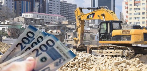 Daha bir ərazidə böyük söküntü - mülkiyyət sahiblərinə kompensasiya ödənilir
