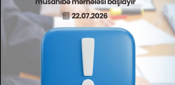 Direktorların işə qəbulu üzrə müsahibə mərhələsi başlayır