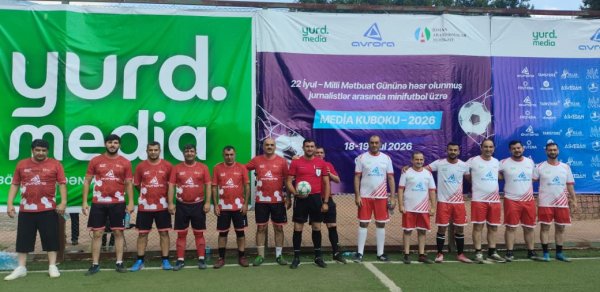 “Media Kuboku-2026" minifutbol turniri başa çatıdı - FOTOLAR