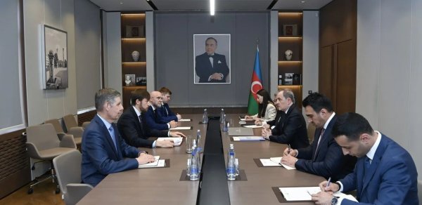 Ceyhun Bayramov Rusiya Prezidentinin köməkçisi ilə görüşdü - FOTO