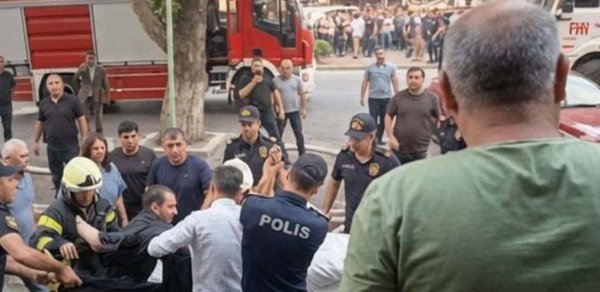 Xankəndidə kafe yanıb - Xəsarət alanlar var