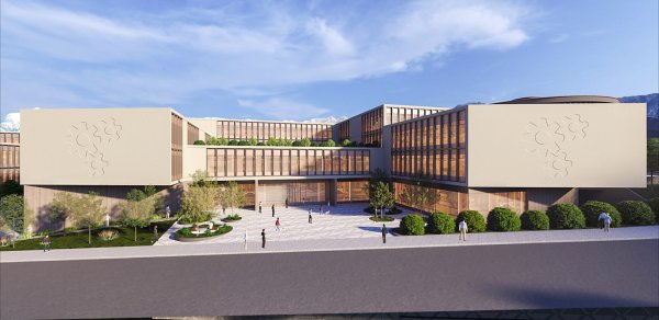 Qarabağ Universitetinin Mühəndislik fakültəsinin binası belə görünəcək - FOTOLAR