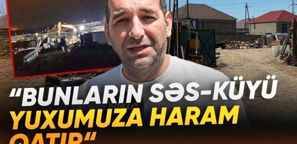 Səs-küy, qoxu və natəmizlik: Binəqədidə metal məntəqəsi sakinləri cana yığıb - VİDEO