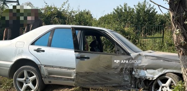 “Mercedes”lə “KamAZ” toqquşdu - Xəsarət alan var