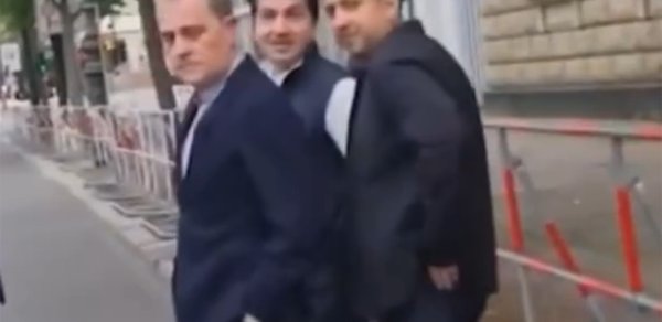 Ceyhun Bayramov və Hikmət Hacıyev təxribatçı suallara belə cavab verdi - Video
