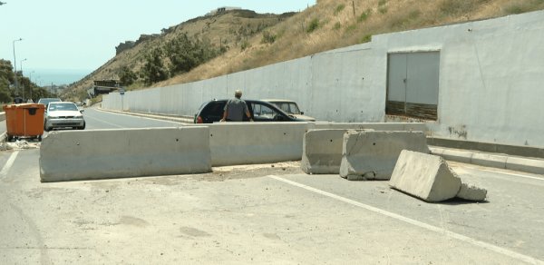 Sürüşmə səbəbindən bağlanan yol nə vaxt açılacaq? - VİDEO