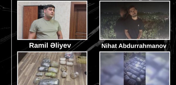 DİN-dən növbəti əməliyyat: 57 kiloqram narkotik və 1981 həb müsadirə edildi