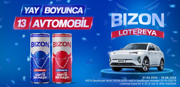 Bizon lotereyasında daha 4 avtomobil sahibini tapıb