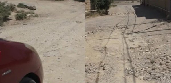 "Yol 60-cı illərdə çəkilib, baxan yoxdur" - Qobustan sakinləri çətin vəziyyətdə qalıblar - VİDEO