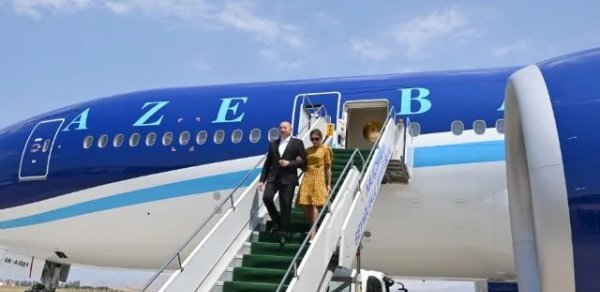 Prezident və xanımı Naxçıvanda - FOTO