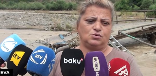 “Az qaldı uşağımı sel apara, niyə kömək etmirlər?” - Video