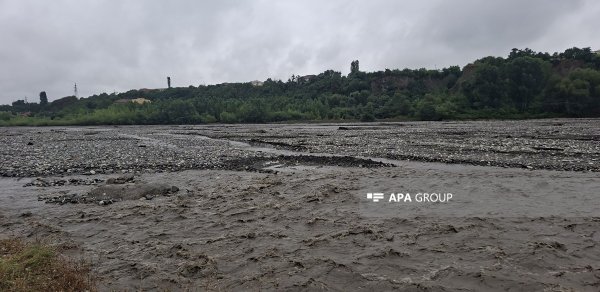 Qubada yağış yağır, çaylarda su səviyyəsi artıb