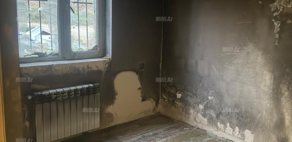 Birlikdə yaşadığı qadını 21 dəfə bıçaqladı, sonra isə evini yandırdı - Bakıda dəhşətli qətl