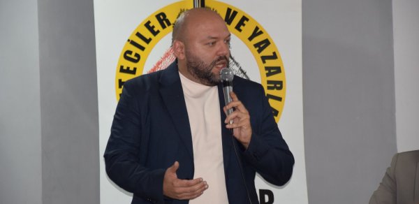 Hacıbəy Heydərli Türk Dünyası Jurnalistlərinin Forumunda iştirak edib - FOTOLAR