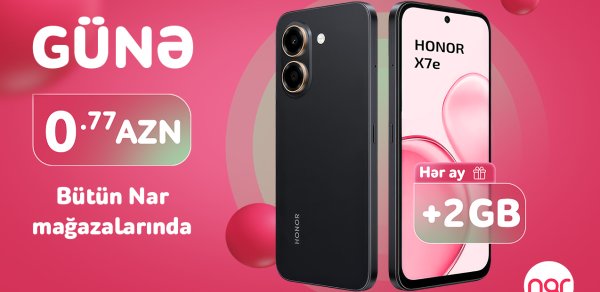 Günə 77 qəpiyə “Nar”dan smartfon!