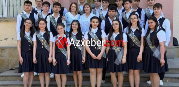 Sumqayıtda bir sinifdən 20 məzunun hamısı tələbə adını qazandı