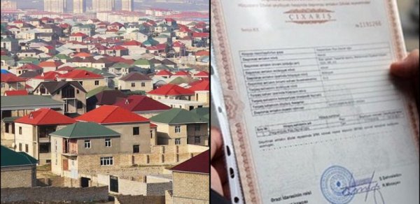 Sənədsiz ev sahiblərinə şad xəbər - Bu problem tezliklə həll ediləcək