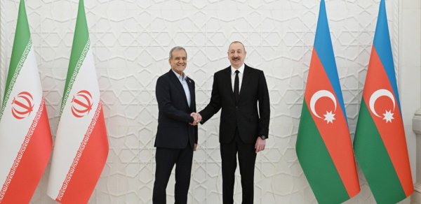 Azərbaycan və İran prezidentlərinin görüşü keçirilir