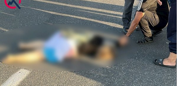 Bakıda piyada qadın vuruldu - FOTOLAR