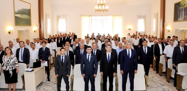 Göygöldə regional müşavirə keçirildi - FOTOLAR