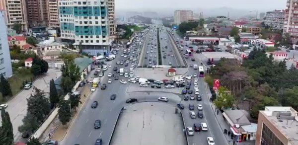 "Şamaxinka" istiqamətində yol açıldı