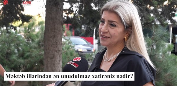 Məktəb illərindən ən unudulmaz xatirəniz nədir? – VİDEOSORĞU