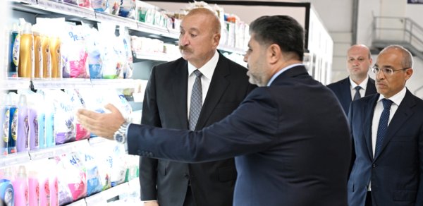 Prezident Qaradağda açılışda iştirak etdi - FOTOLAR
