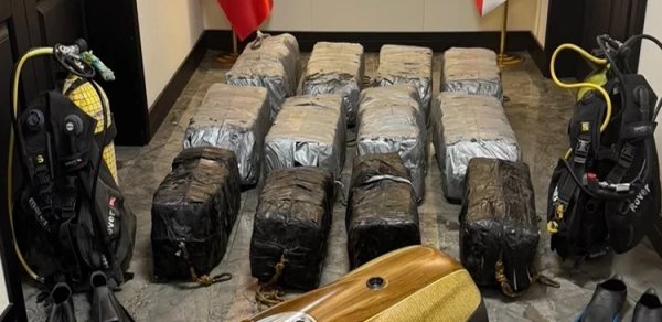 Türkiyədə limanda gəmidə 350 kiloqram kokain aşkarlanıb