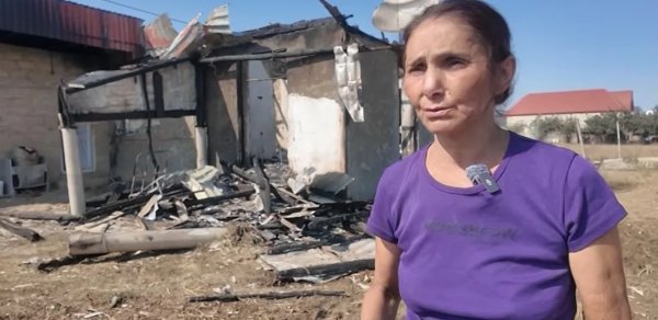 "Məni iki dəfə vurdu, sonra boğdu" - Şəmkirdə dəhşətli yanğından əvvəl nə baş verib? - VİDEO