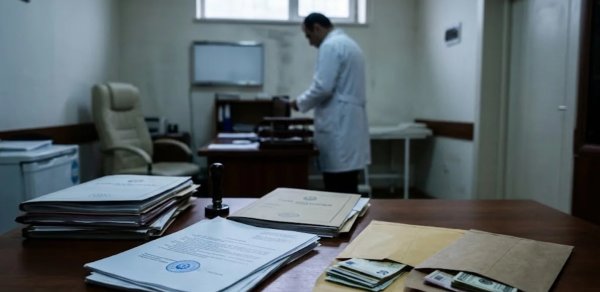 Saxta əlillik dərəcəsi verən həkimin məhkəməsində "povestka" paylayan danışdı