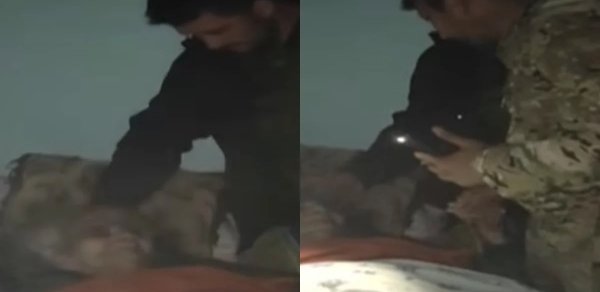 Qarabağda gündəm olan görüntünün hekayəsi: Hərbçimizlə erməni qadın arasında diqqətçəkən dialoq - Video