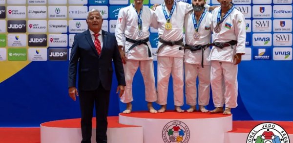 Daha üç cüdoçumuz veteranlar arasında medal qazandı