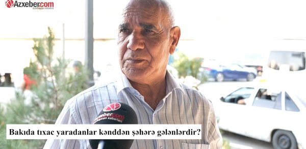 Bakıda tıxacın səbəbi kənddən gələnlərdir? – VİDEOSORĞU