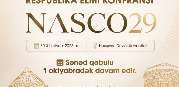 Doktorant və gənc tədqiqatçıların 29-cu Respublika elmi konfransı keçiriləcək