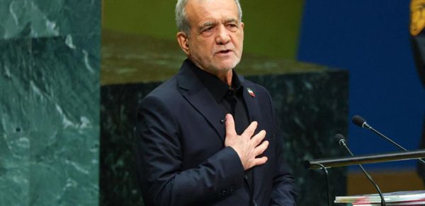 Pezeşkianın çıxışı zamanı nümayəndə heyətimizin zalı tərk etməsi yalandır