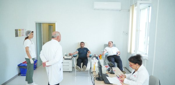Quba-Xaçmazda “Bir damla qan, min ümidə can” aksiyası keçirildi - FOTOLAR