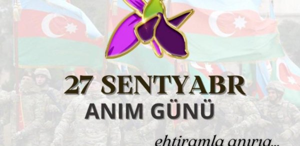 Azərbaycanda Anım Günüdür