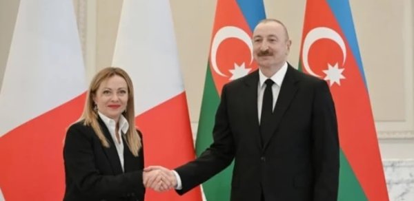 Meloni İlham Əliyevə təşəkkür etdi