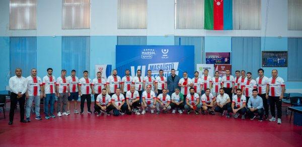 Marsol Group partnyorları arasında VI Masaüstü Tennis Çempionatı keçirildi - FOTOLAR