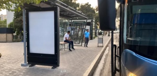 Bakının bu ərazilərində yeni dayanacaqlar quraşdırılıb