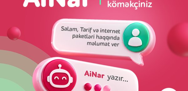 “Nar” “AiNar” rəqəmsal köməkçisini istifadəyə verdi