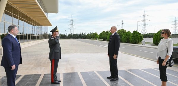 İlham Əliyev “ADEX 2026” və “Securex Caspian” sərgiləri ilə tanış olub - FOTOLAR