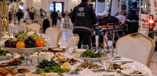 Kürdəmirdə toy mərasimi xəstəxanada bitdi: 50-dən çox insan zəhərləndi