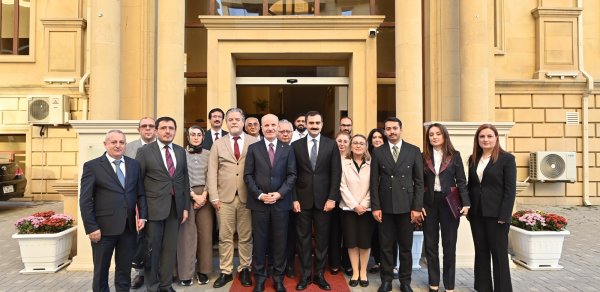 Türkiyənin Ali Təhsil Şurasının sədri Türkiyə–Azərbaycan Universitetini ziyarət etdi