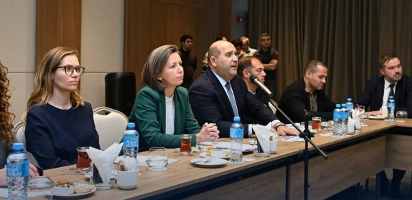 Aİ Şurasının nümayəndə heyətinə Ağdamda aparılan quruculuq barədə məlumat verilib
