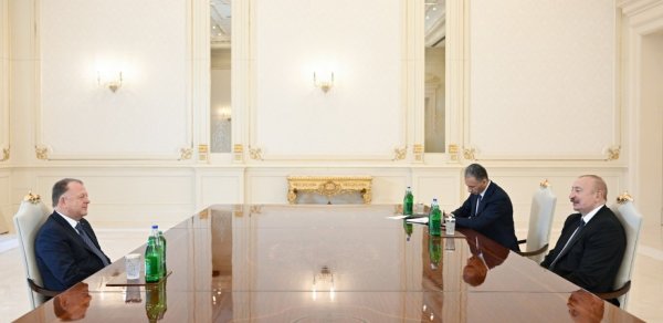 İlham Əliyev Beynəlxalq Cüdo Federasiyasının prezidentini qəbul edib - FOTO